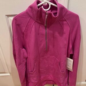 lululemon athletica Scuba Pink Sweatshirt